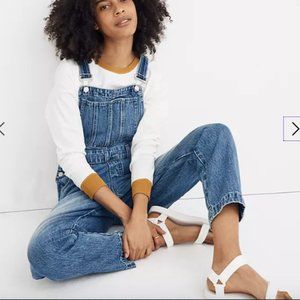 Madewell Straight Overalls Denim
